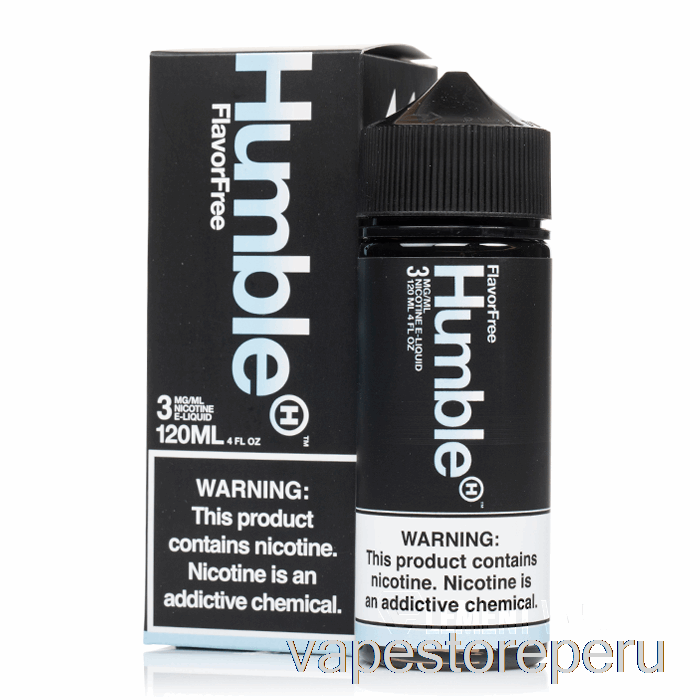 Humo De Vape Sin Sabor - Humilde Jugo Co. - 120ml 3mg